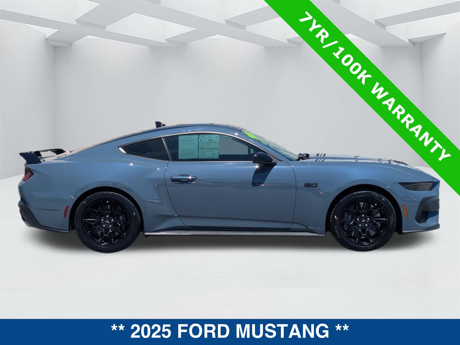 Certified 2025 Ford Mustang GT Premium w/ GT Performance Package RWD image 3