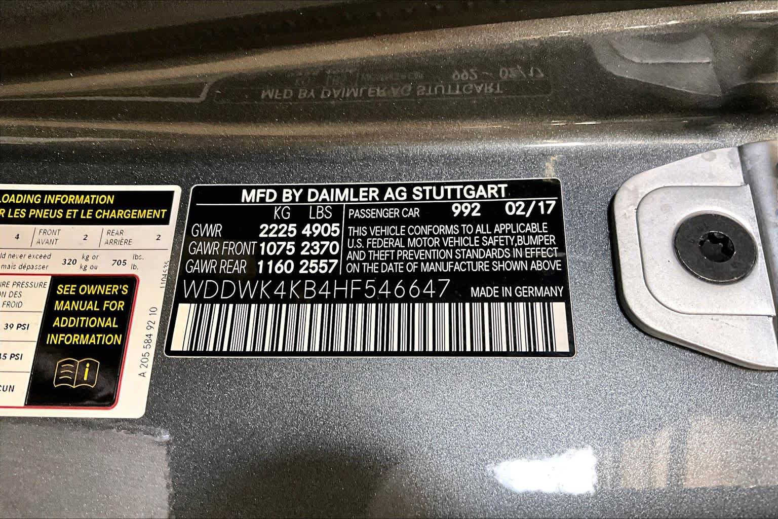 Used 2017 Mercedes-Benz C 300 4MATIC Cabriolet image 33