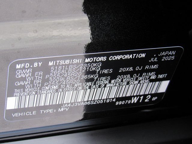 New 2025 Mitsubishi Outlander SE FWD image 15