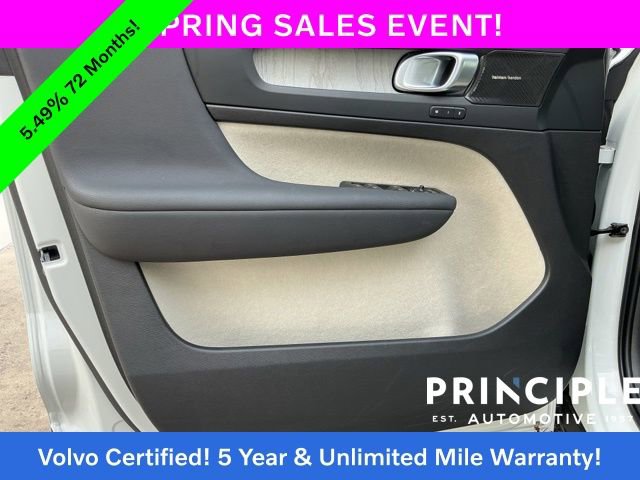 Certified 2023 Volvo XC40 B4 Ultimate w/ Protection Package Premier FWD image 26