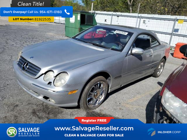 Used 2002 Mercedes-Benz CL 500