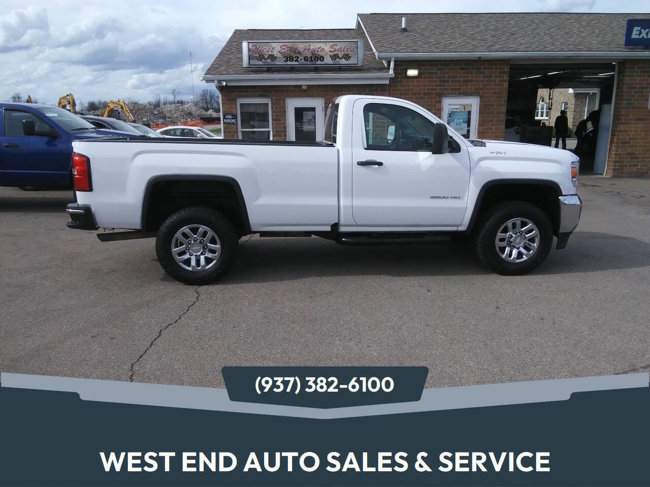 Used 2016 GMC Sierra 3500 4x4 Regular Cab w/ Snow Plow Prep Package
