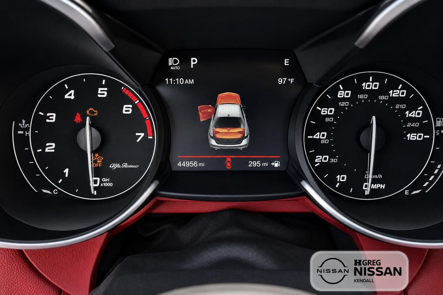 Used 2019 Alfa Romeo Giulia Ti Sport w/ Quick Order Package 22U Sport RWD image 9