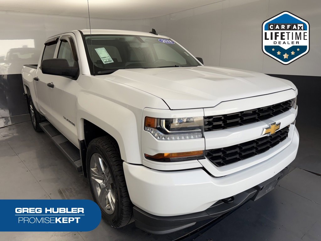 Used 2018 Chevrolet Silverado 1500 Custom w/ Custom Value Package
