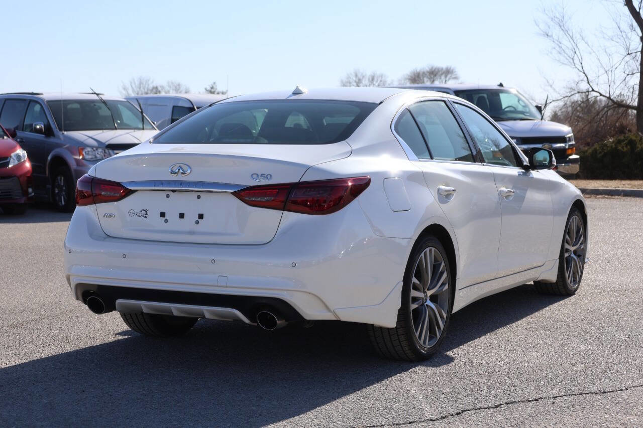 Used 2022 INFINITI Q50 Sensory image 9
