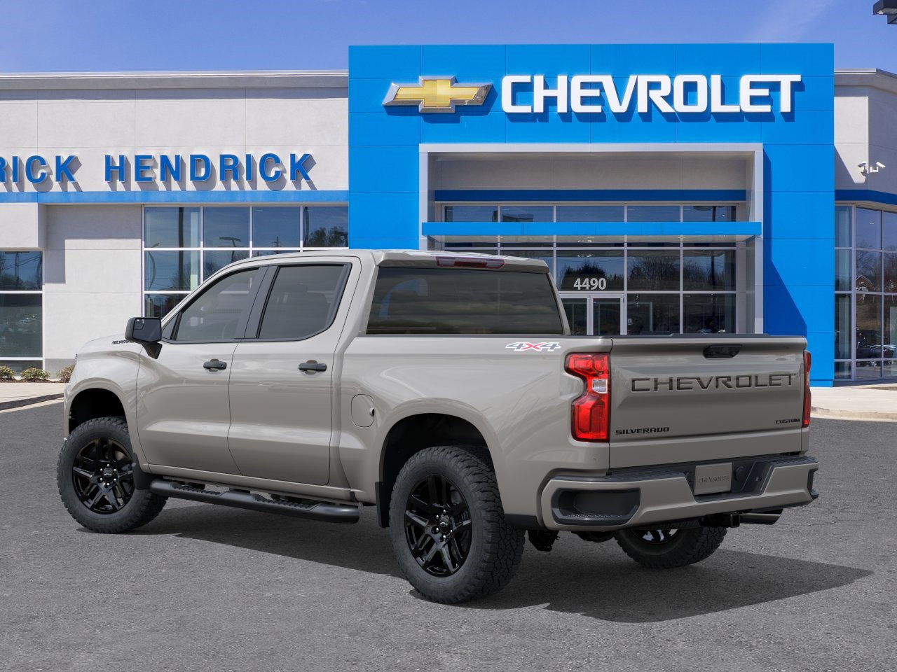 New 2026 Chevrolet Silverado 1500 Custom w/ Turbomax Blackout Package AWD/4WD image 5