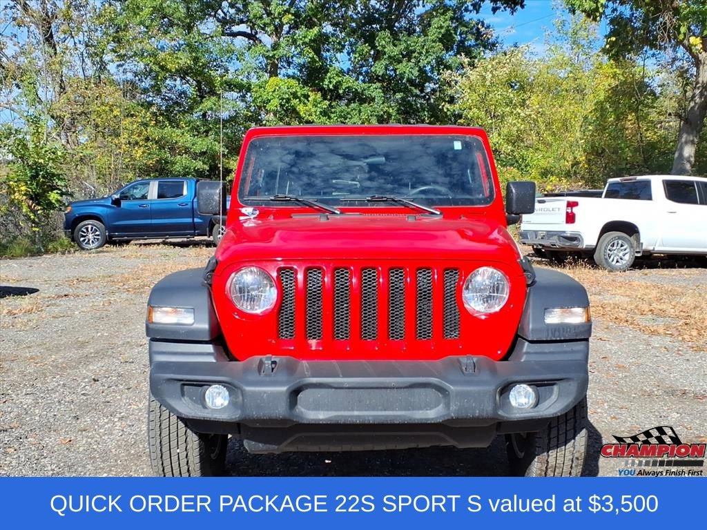 Used 2023 Jeep Wrangler Sport S video 2