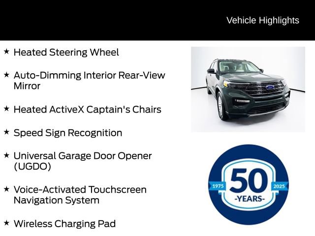 Certified 2023 Ford Explorer XLT w/ Equipment Group 202A image 21