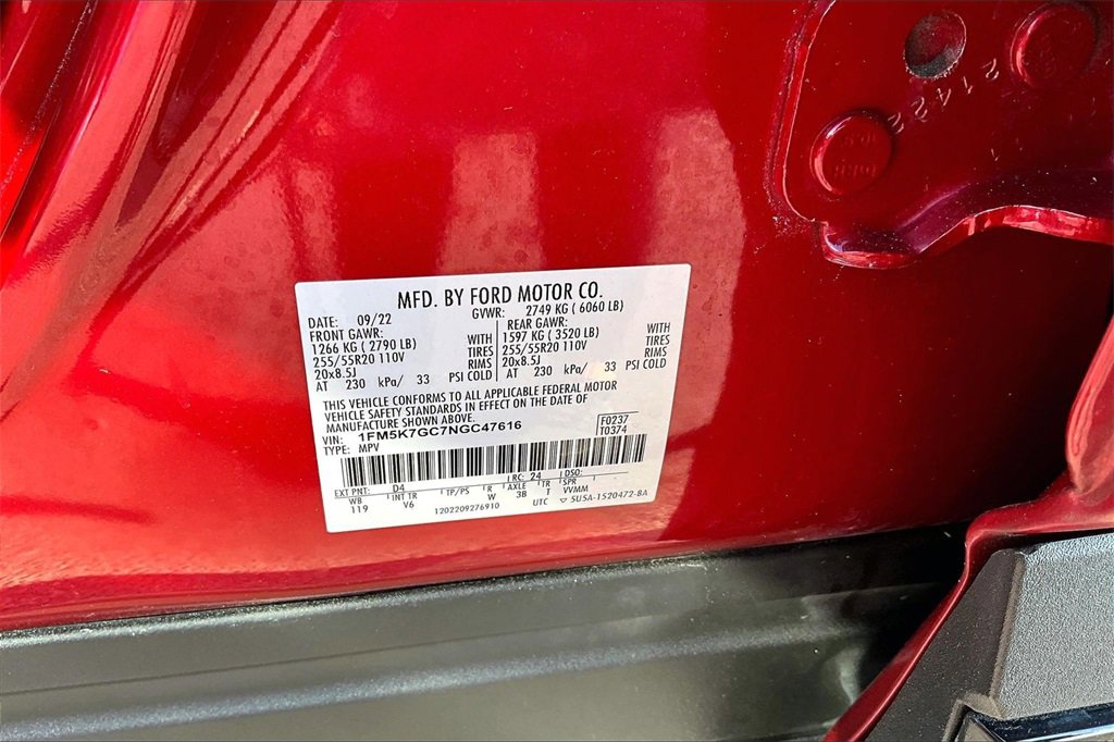 Used 2022 Ford Explorer ST image 29