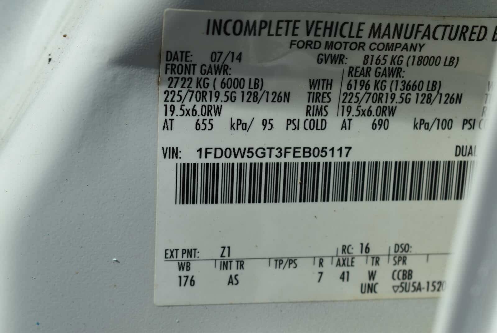 Used 2015 Ford F550 2WD Crew Cab Super Duty w/ Power Equipment Group image 71