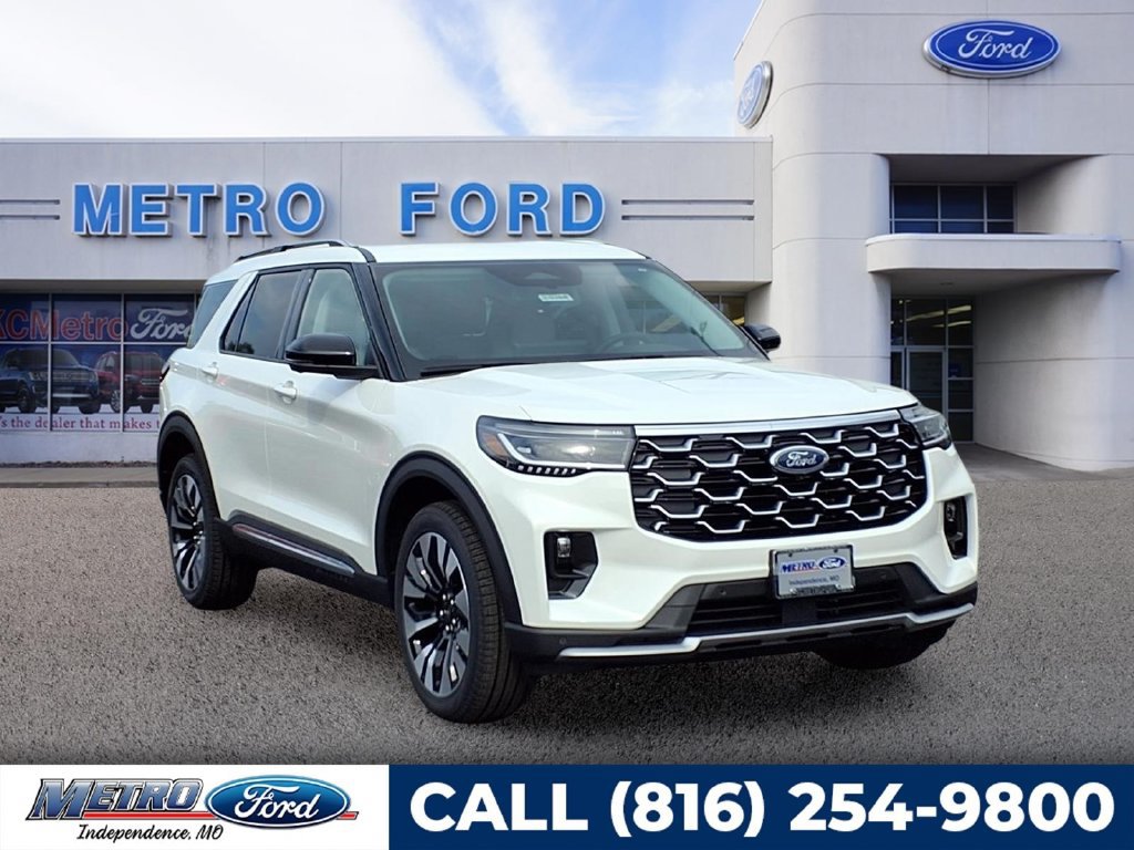 New 2026 Ford Explorer Platinum w/ LUX Leather Package