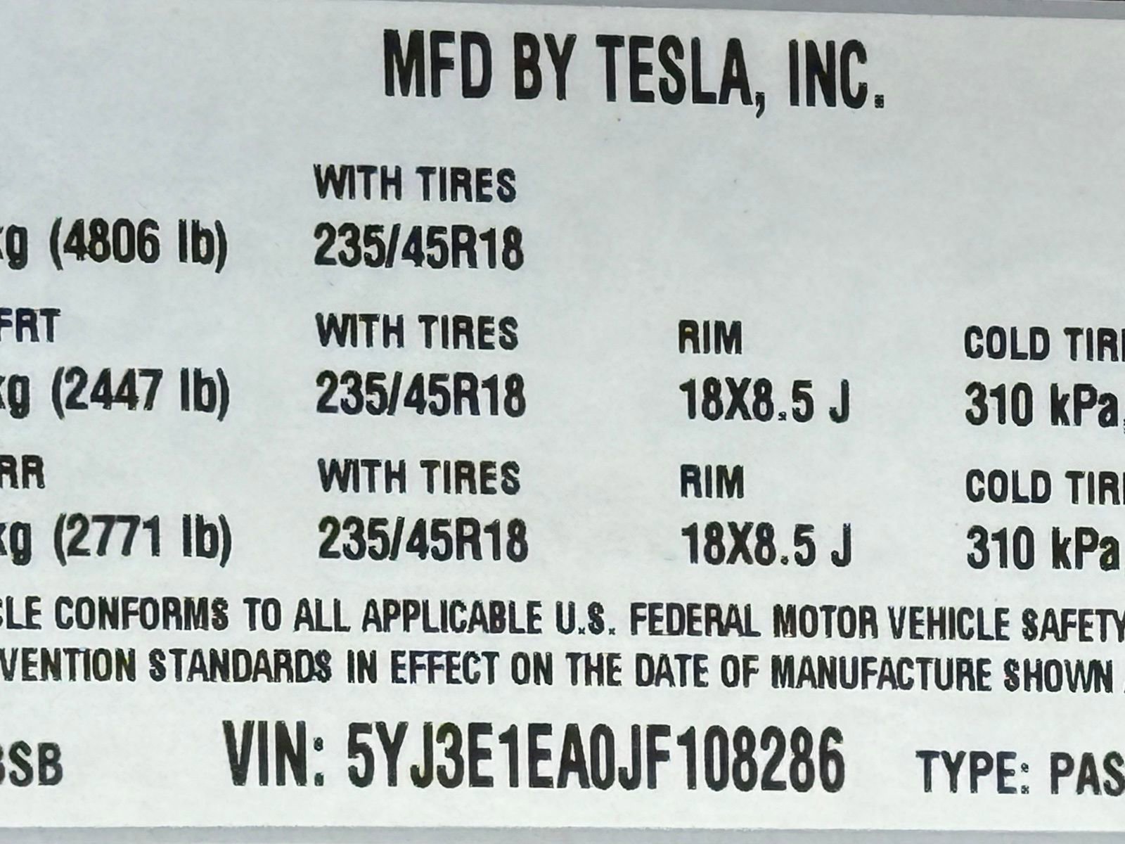 Used 2018 Tesla Model 3 Mid Range image 50