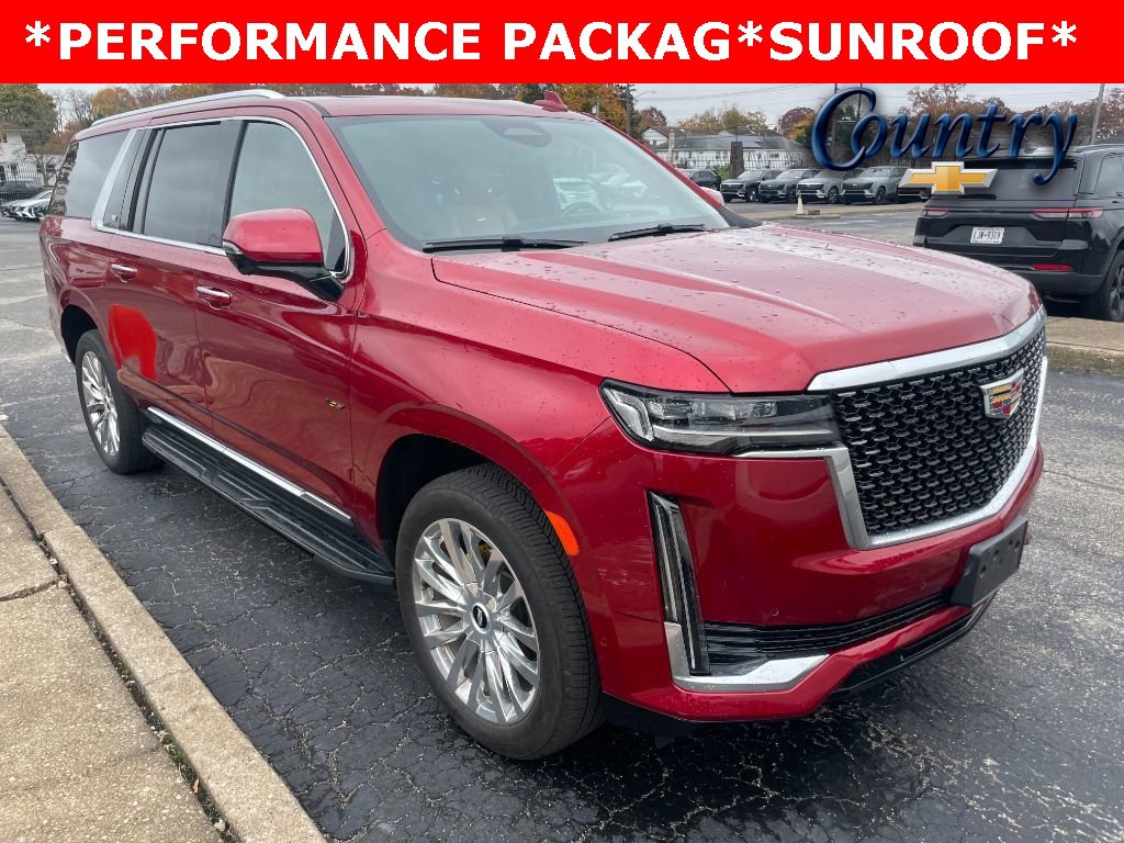 Used 2022 Cadillac Escalade ESV Premium Luxury w/ Performance Package