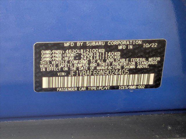 Used 2022 Subaru WRX Premium AWD/4WD image 27