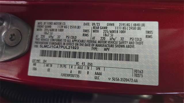 Used 2023 Lincoln Corsair Standard image 30