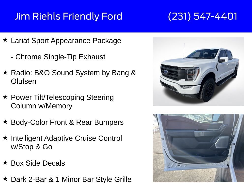 Used 2023 Ford F150 Lariat w/ Equipment Group 502A High image 30