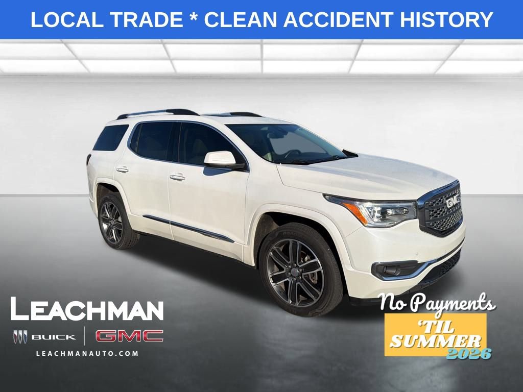 Used 2019 GMC Acadia Denali w/ Technology Package
