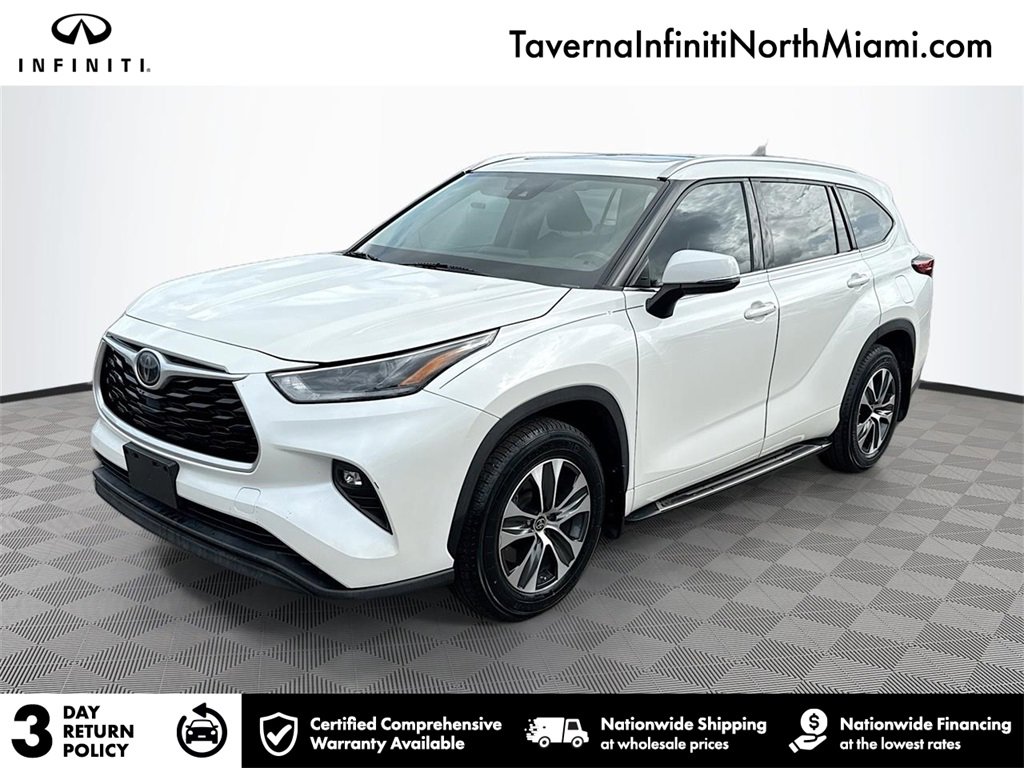 Used 2021 Toyota Highlander XLE image 1