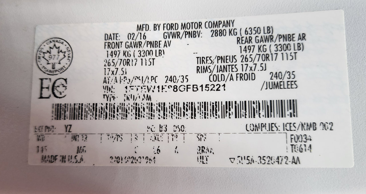 Used 2016 Ford F150 XLT image 37