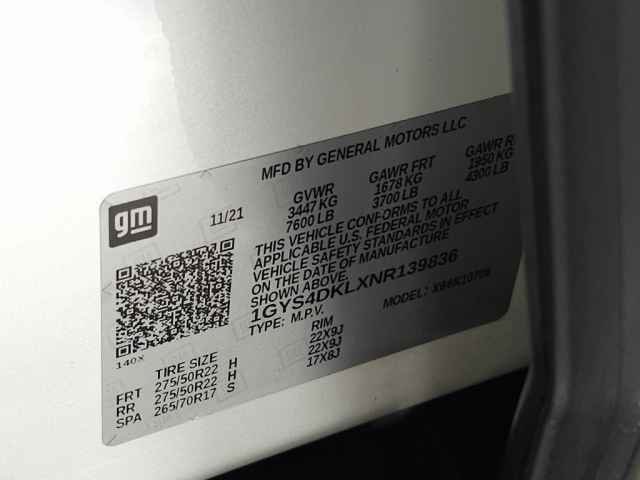 Used 2022 Cadillac Escalade Premium Luxury Platinum image 43