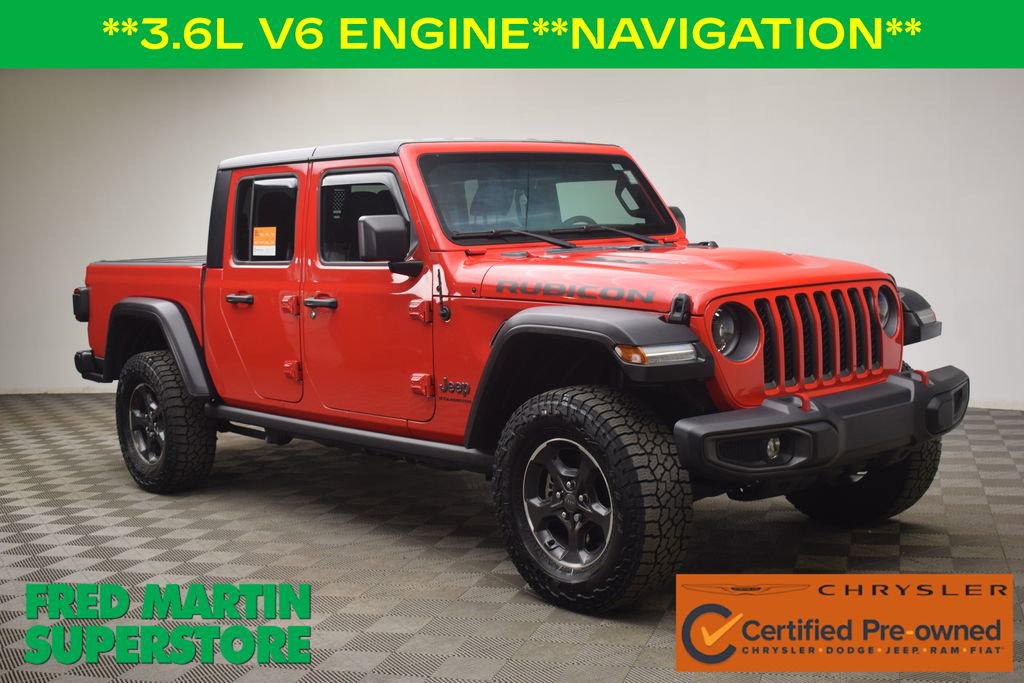 Used 2023 Jeep Gladiator Rubicon w/ LED Lighting Group