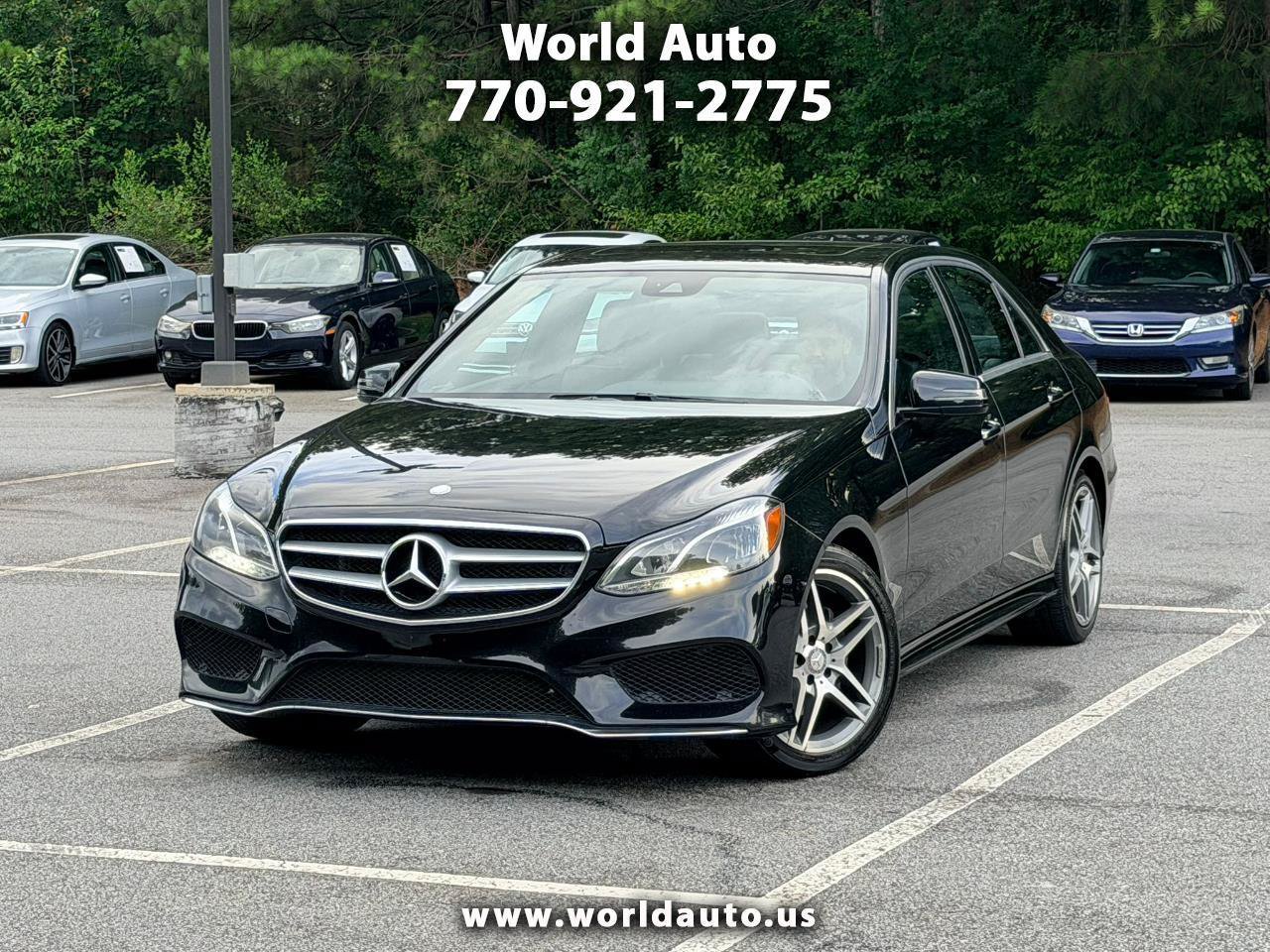 Used 2015 Mercedes-Benz E 350 4MATIC Sedan