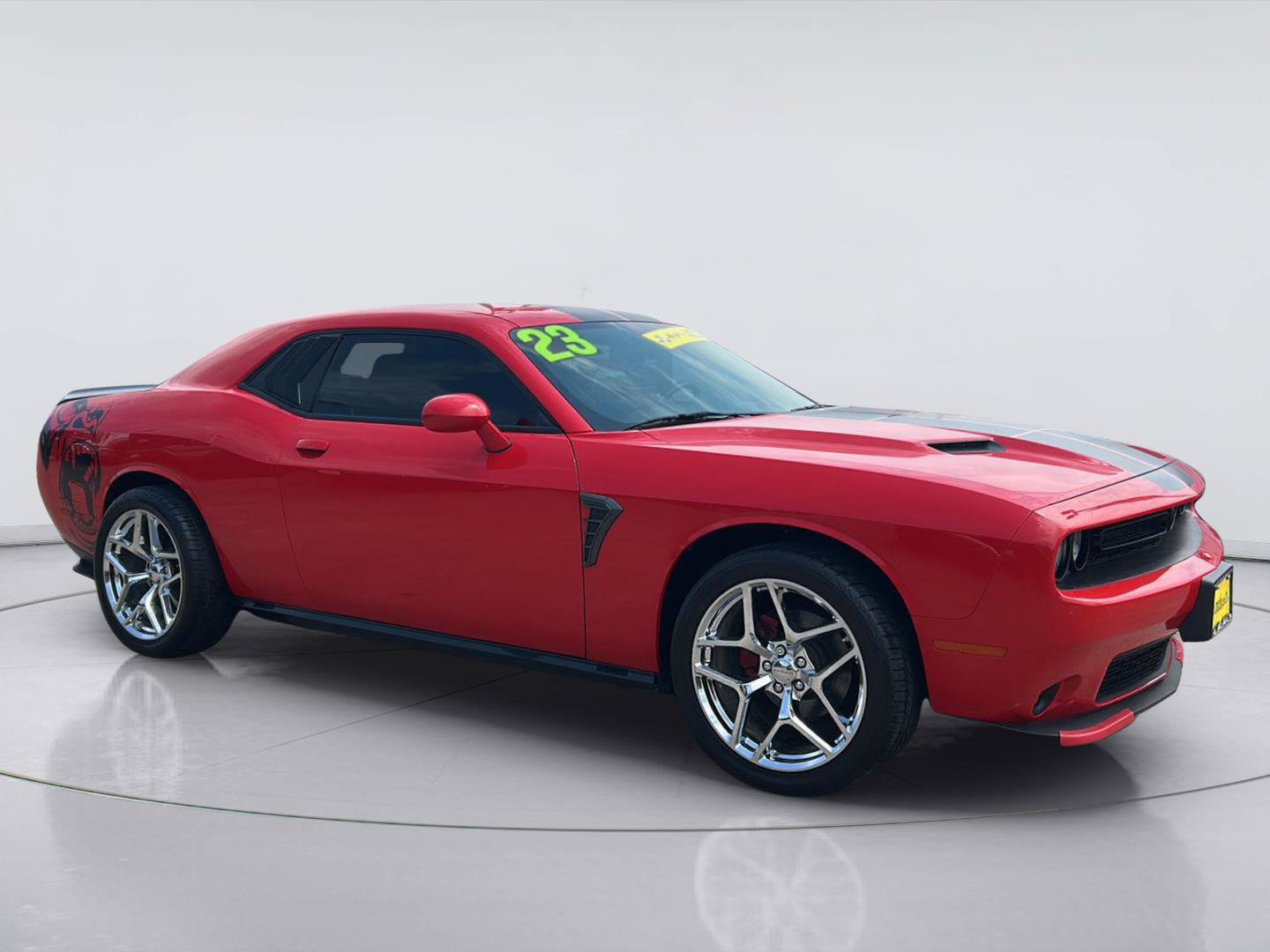 Used 2023 Dodge Challenger SXT w/ Blacktop Package RWD image 3