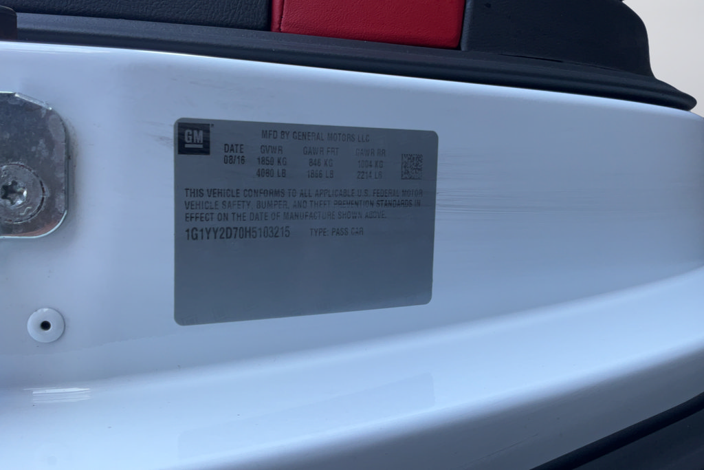 Used 2017 Chevrolet Corvette Grand Sport RWD image 26
