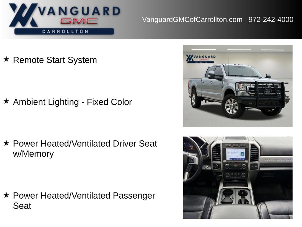 Used 2021 Ford F250 Lariat w/ Lariat Ultimate Package AWD/4WD image 18