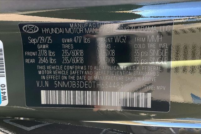 New 2026 Hyundai Tucson SEL image 14