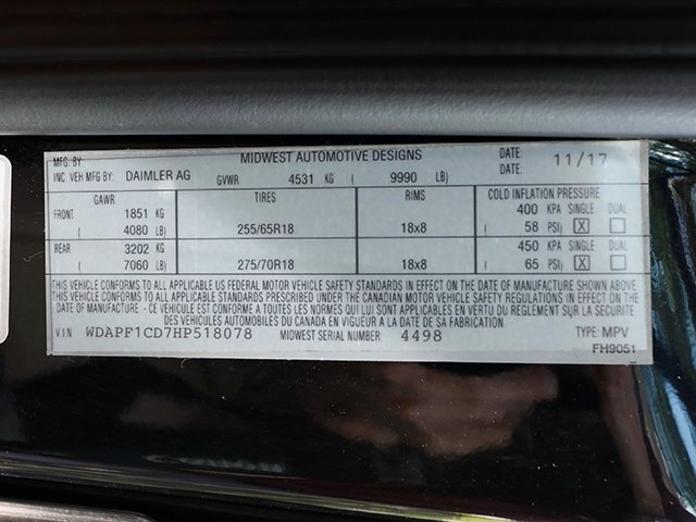 Used 2017 Mercedes-Benz Sprinter 3500 image 34