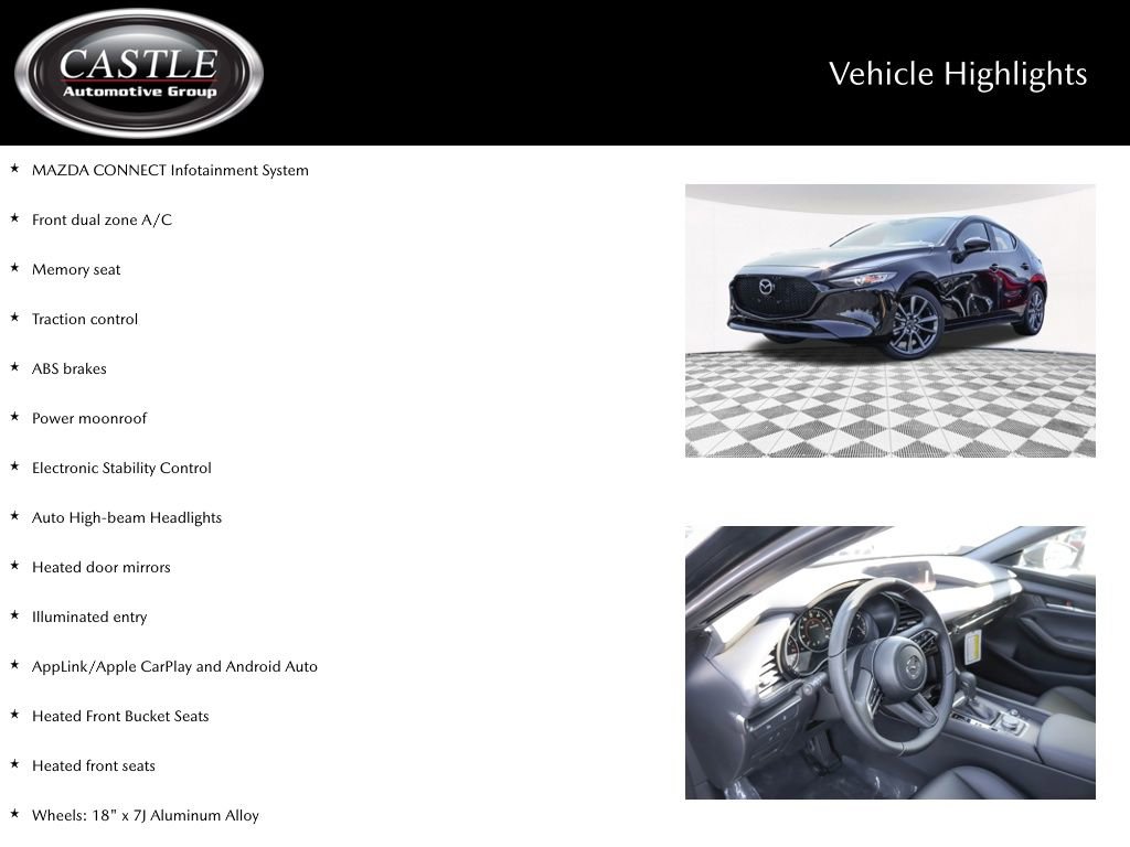 New 2026 MAZDA MAZDA3 s FWD image 4