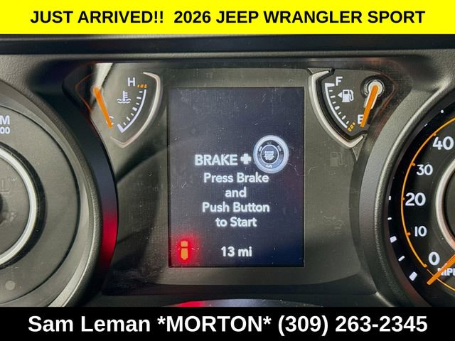 New 2026 Jeep Wrangler Sport image 12