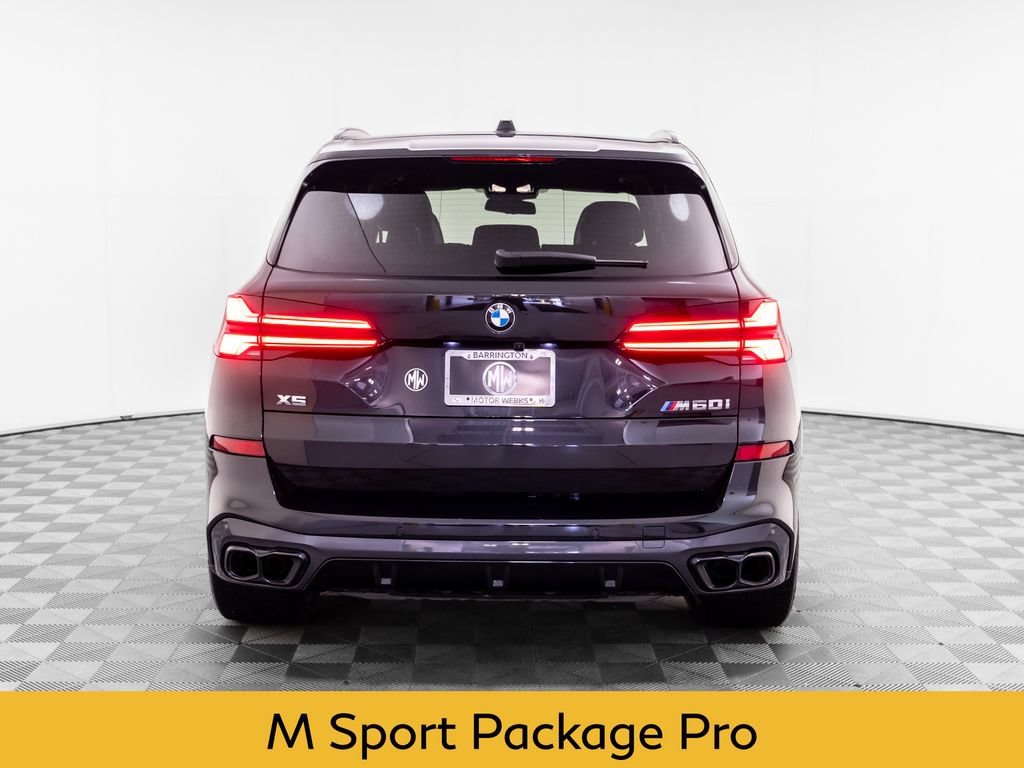 Used 2024 BMW X5 M60i w/ Executive Package AWD/4WD video 4