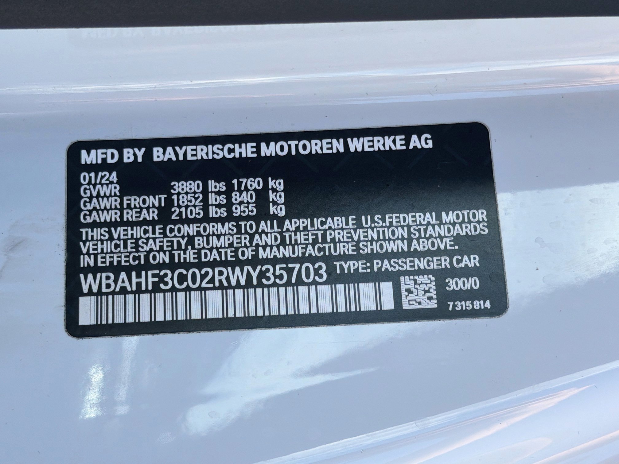 Used 2024 BMW Z4 sDrive30i w/ Premium Package RWD image 42