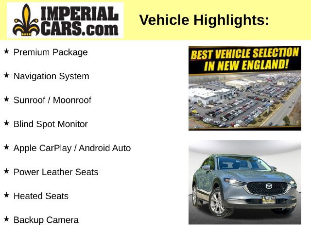 Used 2021 MAZDA CX-30 AWD 2.5 S w/ Premium Package image 8
