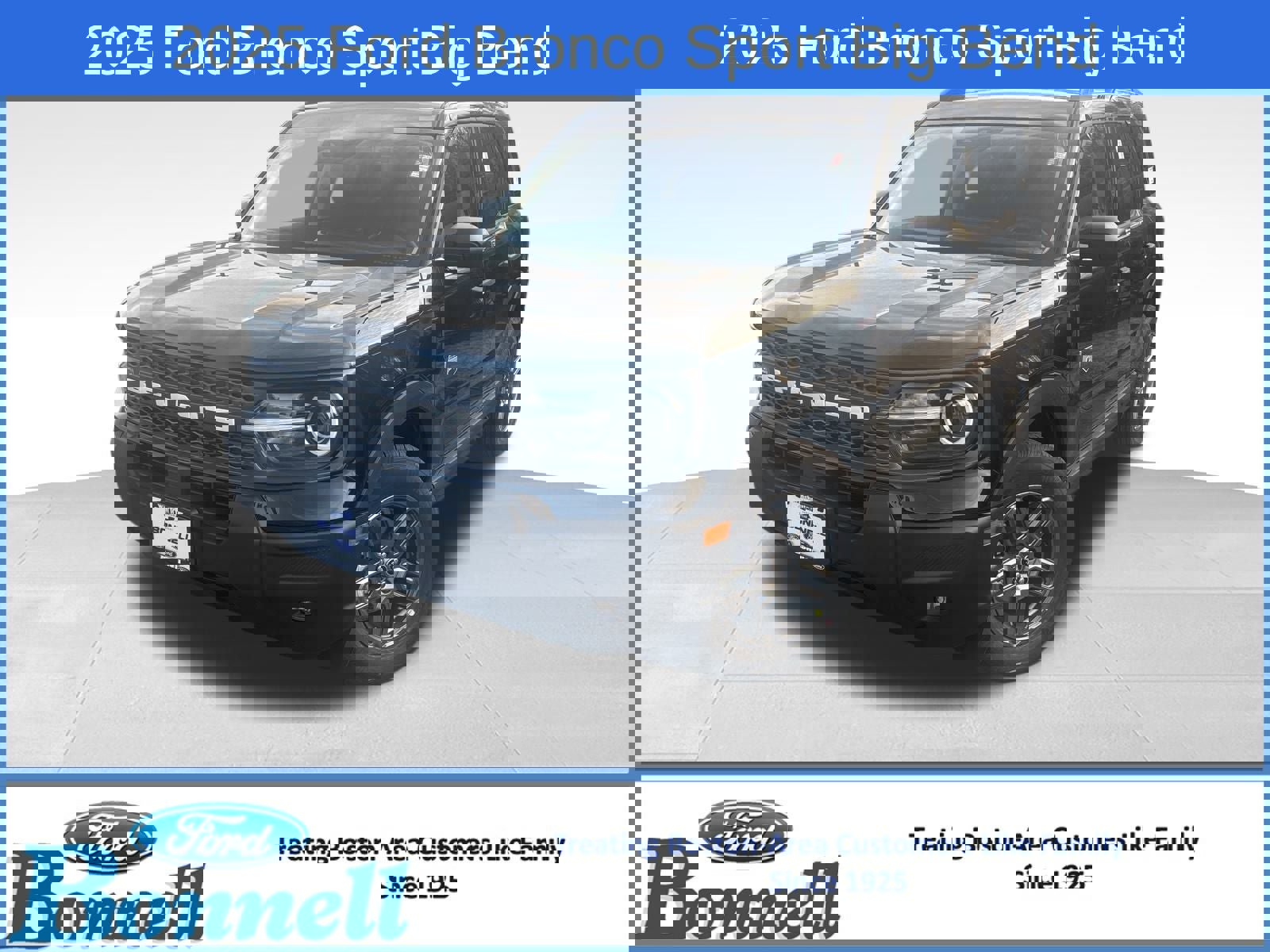 New 2025 Ford Bronco Sport Big Bend w/ Convenience Package