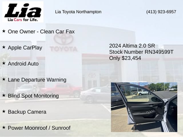 Used 2024 Nissan Altima 2.0 SR FWD image 7