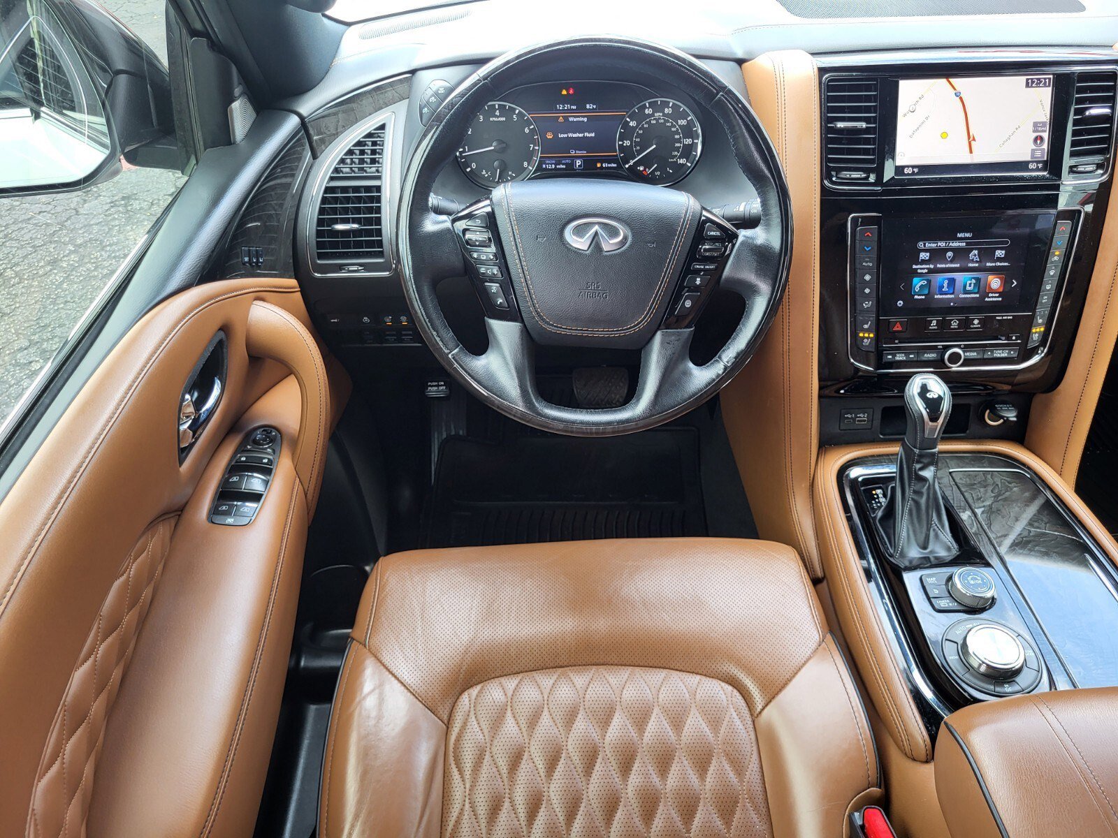 Used 2021 INFINITI QX80 Sensory w/ Cargo Package AWD/4WD image 14