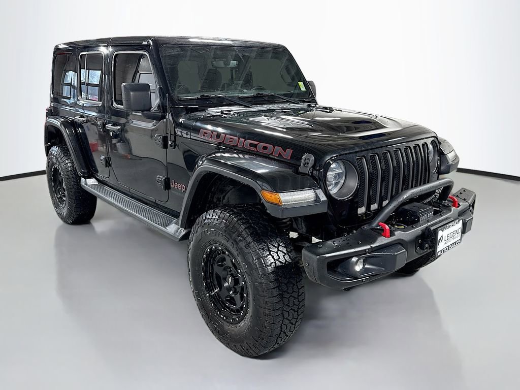 Used 2018 Jeep Wrangler Unlimited Rubicon w/ Uconnect 4C Nav & Sound Group image 3