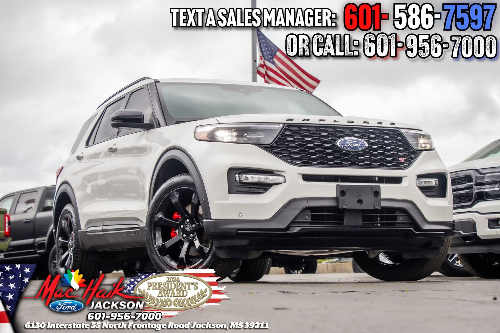 Certified 2021 Ford Explorer ST w/ Equipment Group 401A
