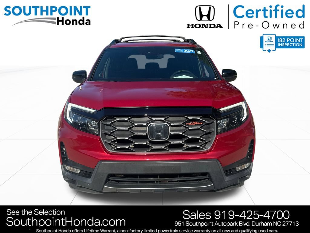 Certified 2022 Honda Passport TrailSport video 2