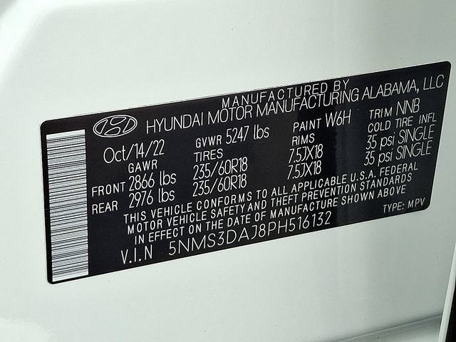 Certified 2023 Hyundai Santa Fe SEL w/ Premium Package AWD/4WD image 27