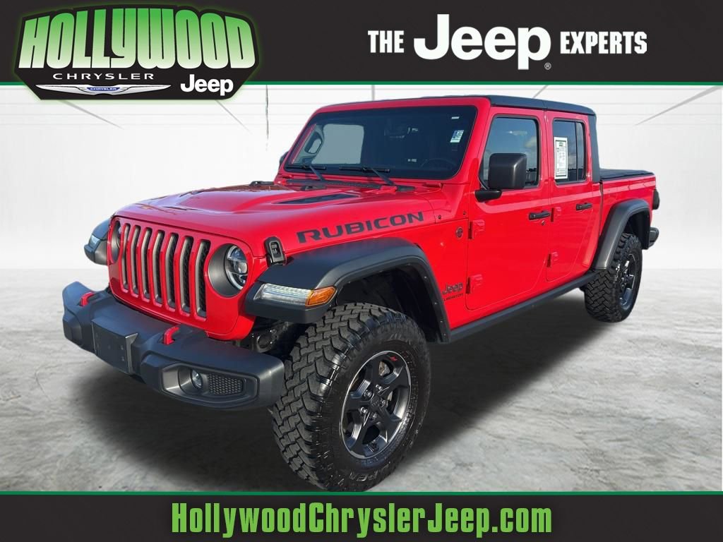 Used 2022 Jeep Gladiator Rubicon w/ LED Lighting Group image 1