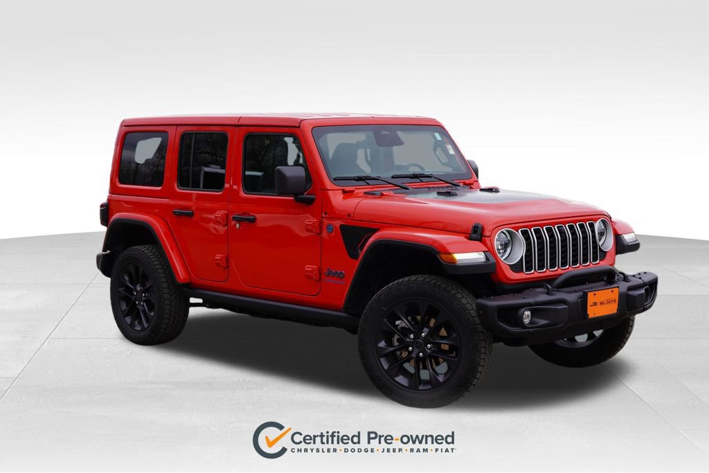Certified 2025 Jeep Wrangler Unlimited Sahara image 1