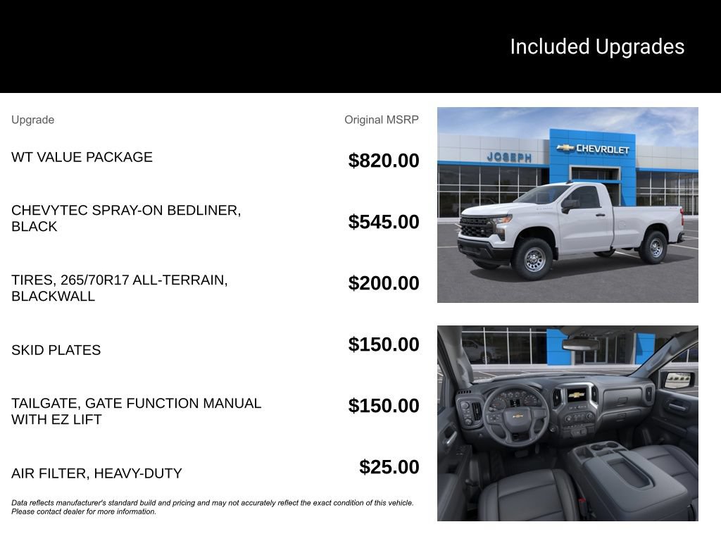New 2026 Chevrolet Silverado 1500 W/T w/ WT Value Package AWD/4WD video 3