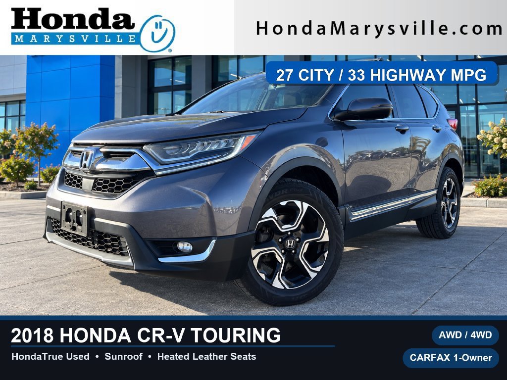 Certified 2018 Honda CR-V Touring