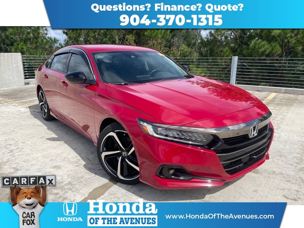 Used 2021 Honda Accord Sport Special Edition