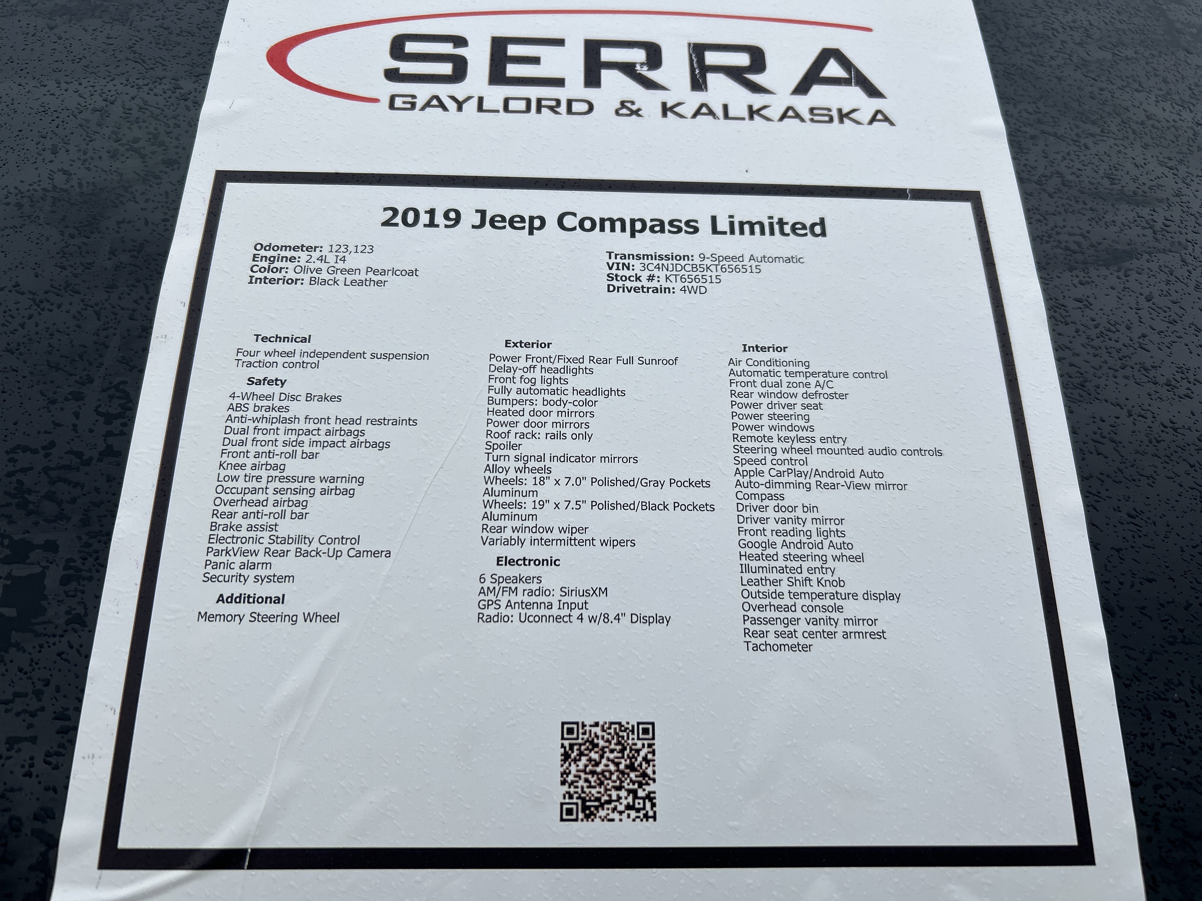 Used 2019 Jeep Compass Limited AWD/4WD image 26
