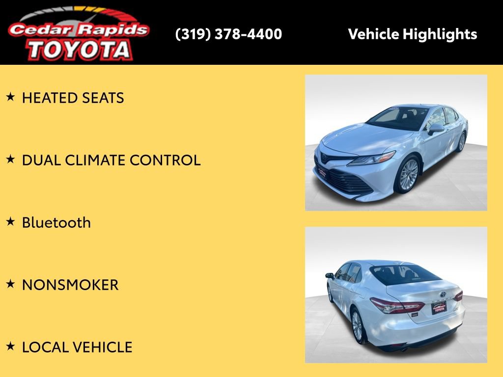 Certified 2020 Toyota Camry XLE FWD image 16